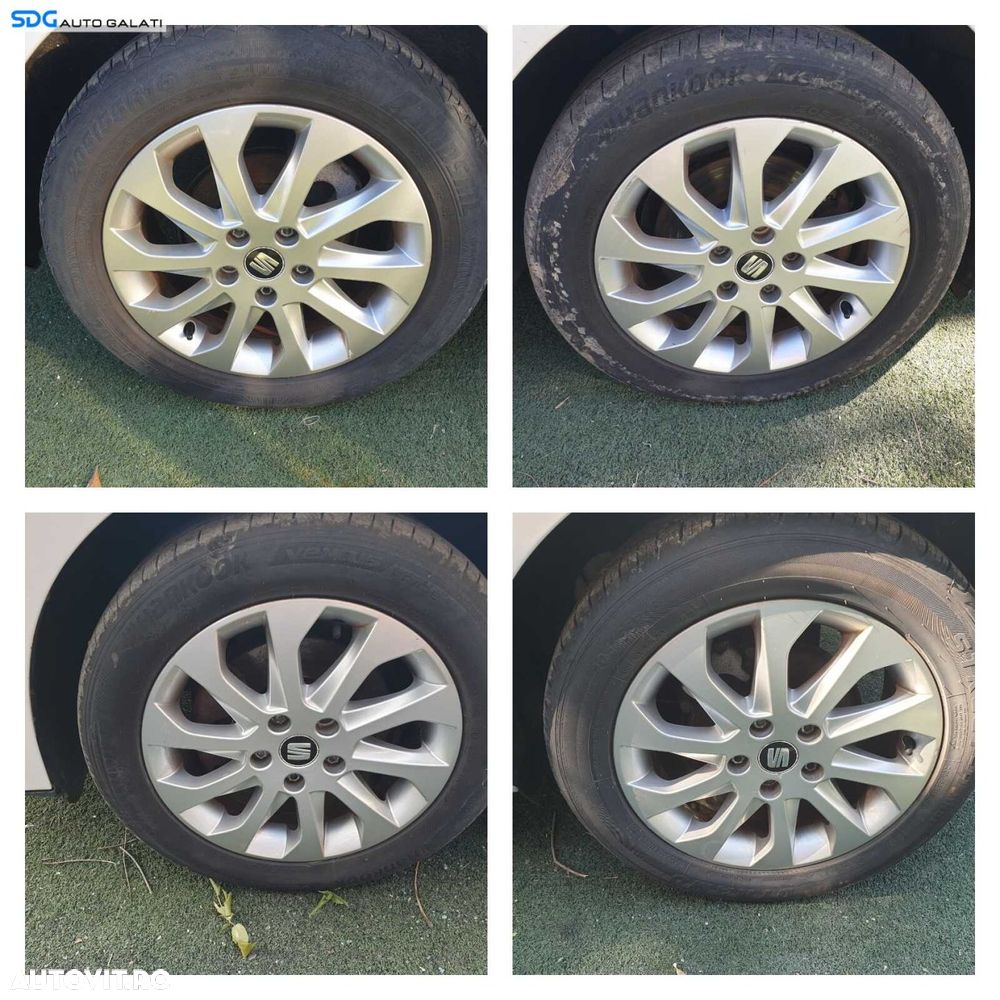 Set 4 Jante Roti Aliaj 5x112 205 55 16 R16 Volkswagen Golf 6 2008 - 2014 [C8497] - 1