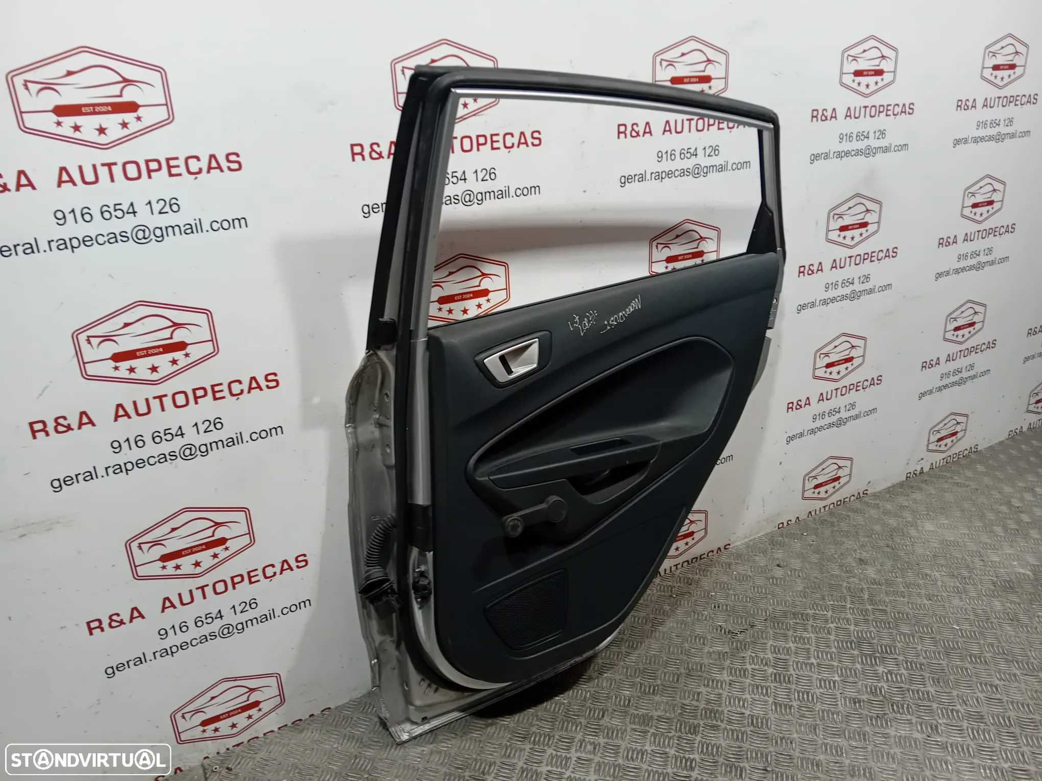 Porta Trás Traseira Direita Ford Fiesta MK6 VI Original - 5