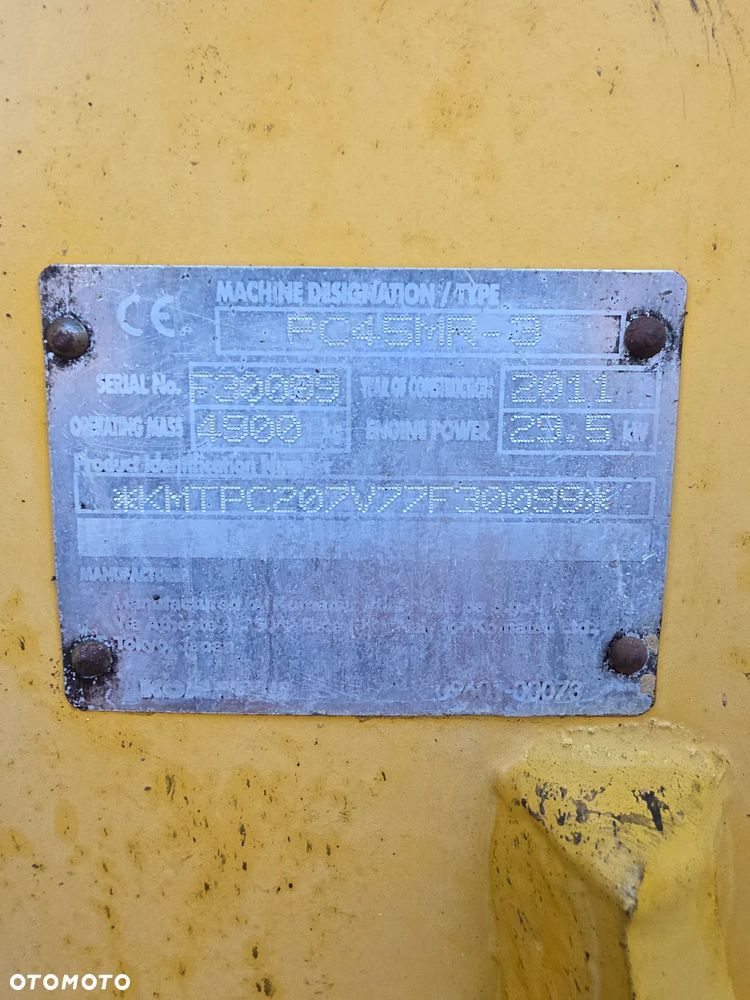 Komatsu PC45MR-3 - 6