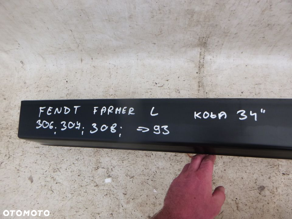 traktor fendt farmer 306 307 308 błotnik poszerzenie koła 34 nowe - 2