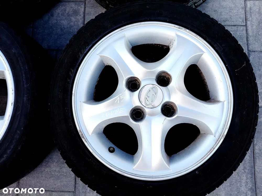 FELGI Z OPONAMI KOŁA ALUMINIOWE HYUNDAI COUPE NISSAN HONDA KIA MITSUBISHI VOLVO R15 4X114,3 67,1 mm NR42 - 2