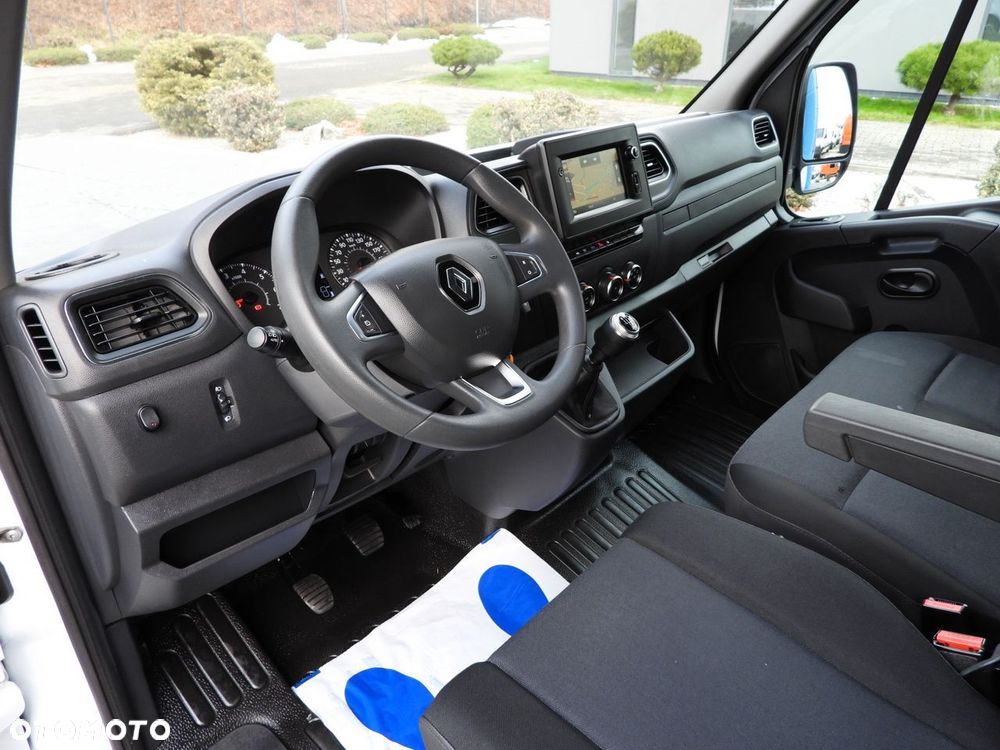 Renault MASTER PLANDEKA 10 PALET TEMPOMAT NAWIGACJA LEDY PNEUMATYKA KLIMATYZACJA  165KM - 3