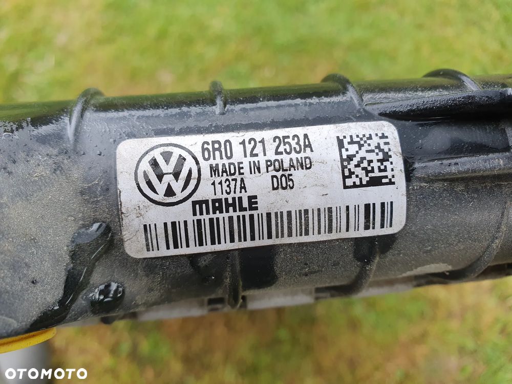 CHŁODNICA WODY INTERCOOLER SKODA VW AUDI 6R0121253A 6R0145805H - 4