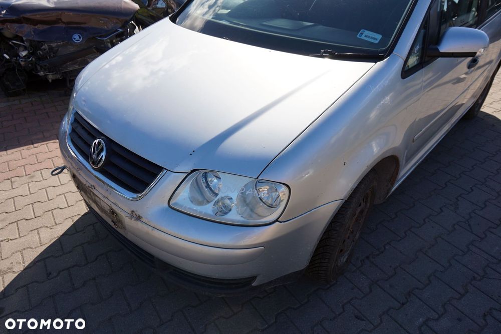 MASKA ZDERZAK BŁOTNIKI LAMPY TOURAN I 1T LA7W  VOLKSWAGEN 2003-2006 SREBRNY PRZÓD KOMPLETNY - 4