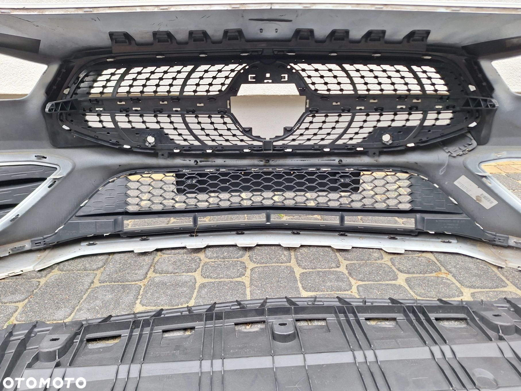 MERCEDES CLA AMG 118 W118 19-23 ZDERZAK PRZÓD PRZEDNI+BDB GRILL+KRATKI+PŁYTA ORYG A1188853901 WYSYŁKA 24H - 16