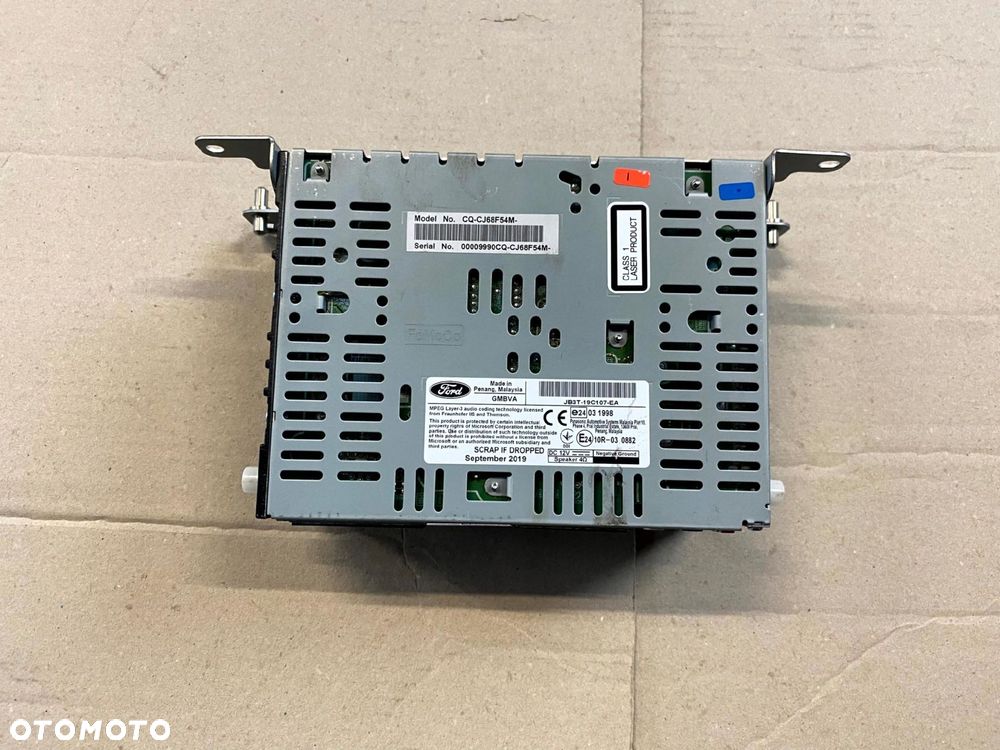 FORD RANGER IV 2020r - RADIO CD DVD JB3T-19C107-EA ACM MEDIA CZYTNIK - 1