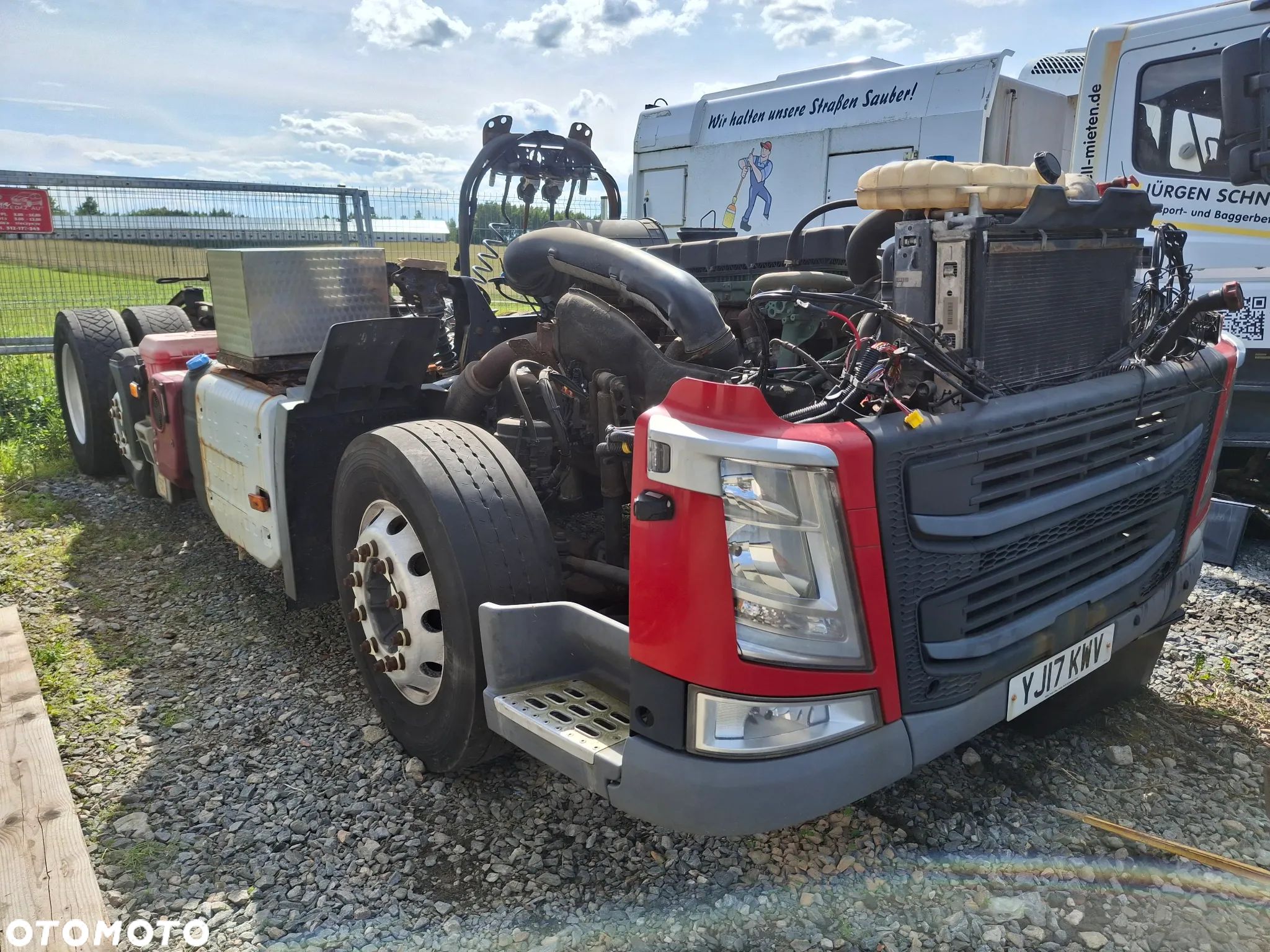 Zawieszenie Pneumatyczne Rama Siodło Silnik Skrzynia Biegów Automatyczna Komplet Volvo FM Euro 6 D11K450 2017r SPRAWNE - 1