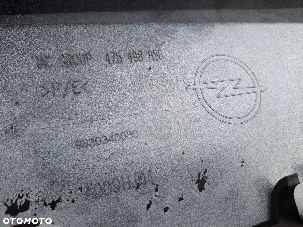 OPEL CORSA F GS LINE GSi 19-23 NIE KLEJONY! SUPER STAN BIAŁY ZDERZAK PRZÓD PRZEDNI ORYG. GM 9830340080 WYSYŁKA 24H - 14