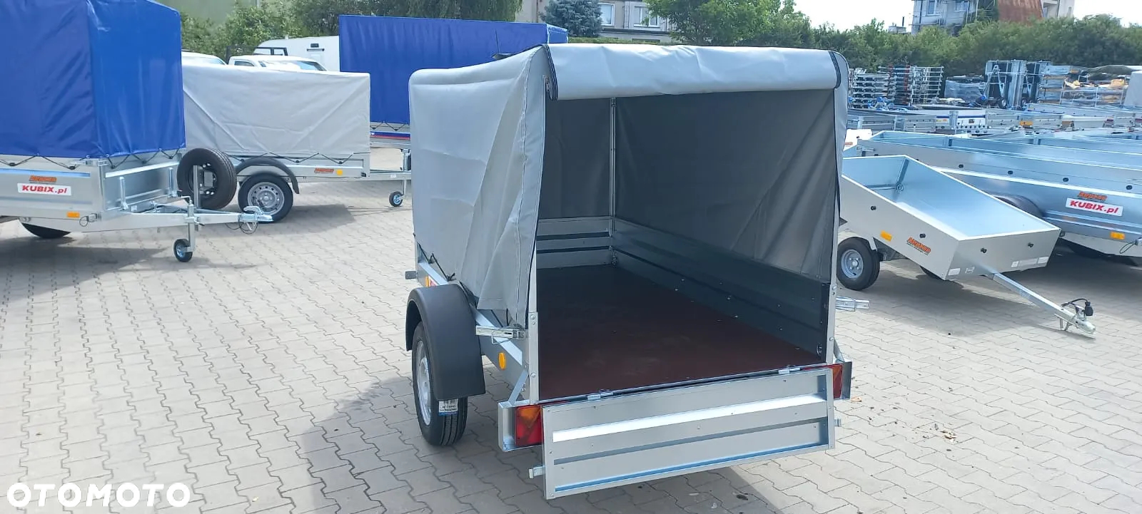 Neptun Przyczepa przyczepka lekka samochodowa 750KG, 202x114x35 cm - 6
