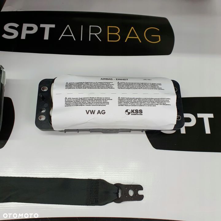 SKODA OCTAVIA III 3 5E0 LIFT DESKA ROZDZIELCZA KONSOLA KOKPIT PULPIT PODUSZKI AIRBAG AIR BAG PASY KIT SET - 8