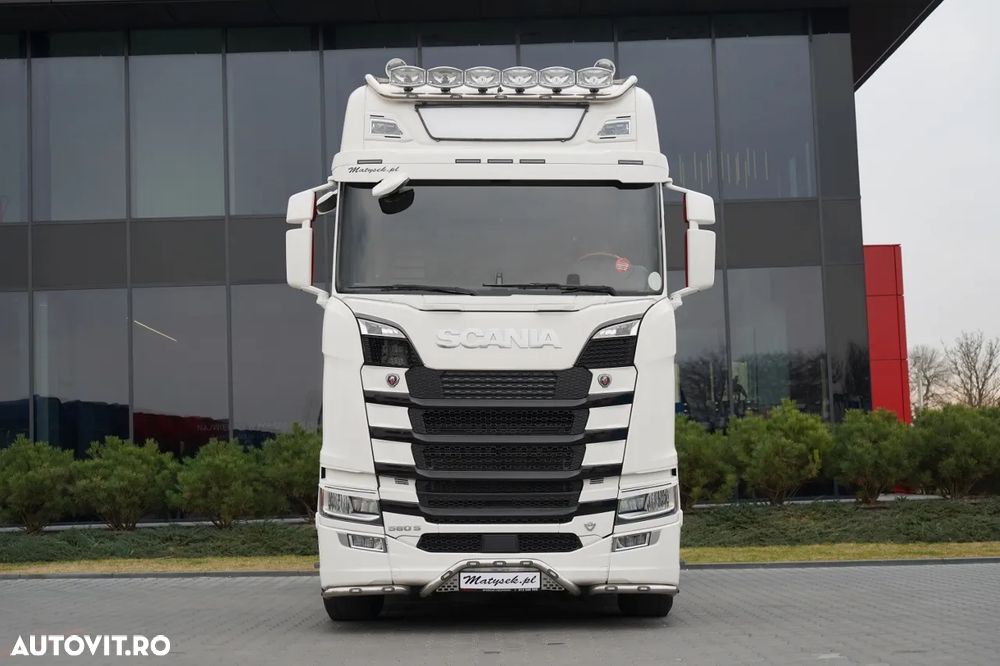 Scania S 580 / V8 / RETARDER / I-PARK COOL / FULL AIRMATIC / ECHIPAMENT MAXIM / EURO 6 - 4