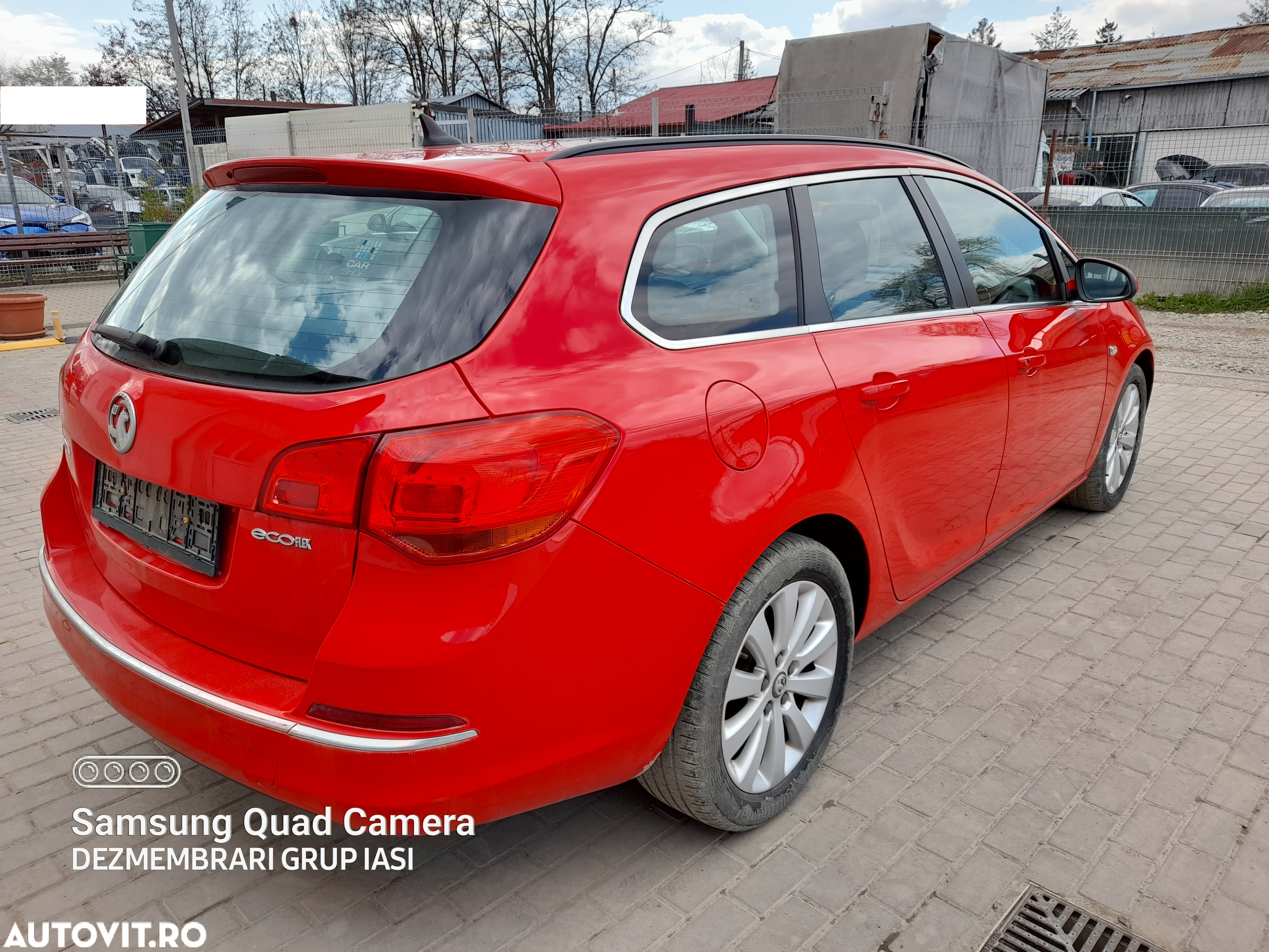 Bara Spate Opel Astra 2013 Break Rosu - 5