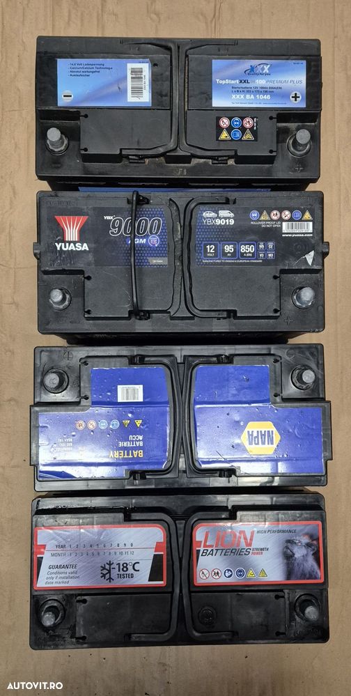 Baterie/baterii auto AGM 95 AH - 1