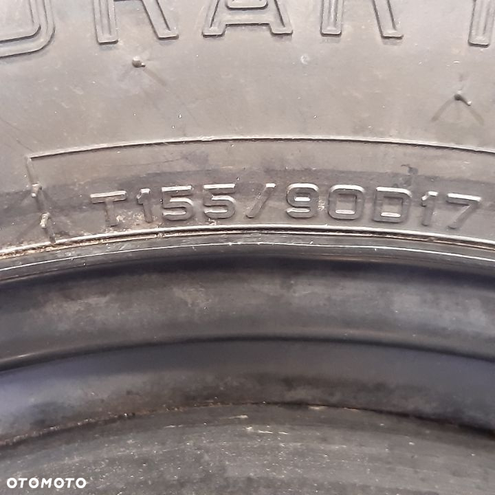 Koło Dojazdowe Zapasowe T155/90 D17 NISSAN X TRAIL T32 - 3