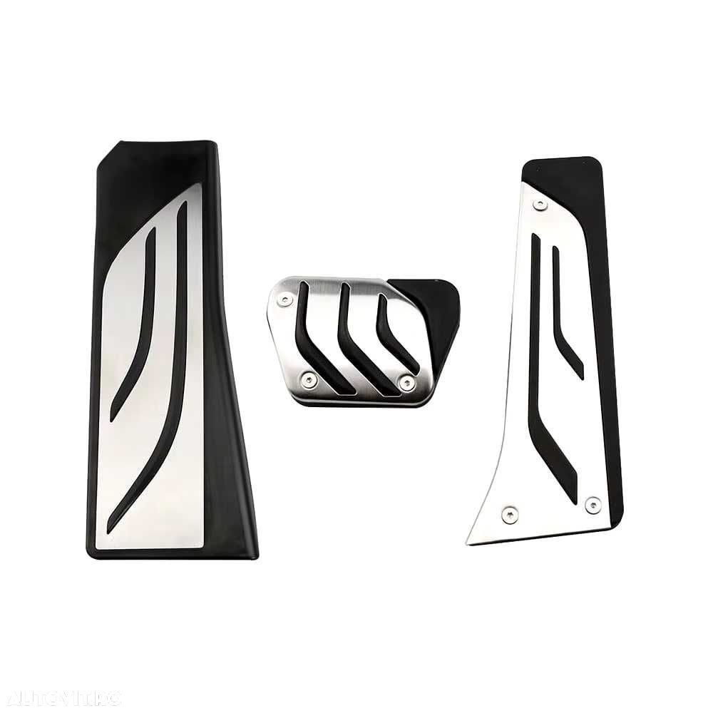Ornamente Pedale Aluminiu Inox BMW E90 F20 F30 31 F10 F34 F36 F01 G30 - 6