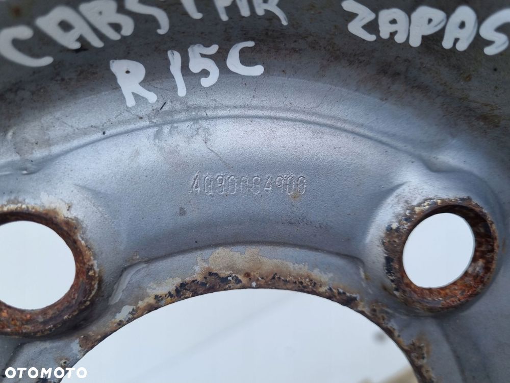 Nissan Cabstar FELGA STALOWA KOŁO 15 cali 205/65 R15 R15C 40300G4900 5X170 - 15