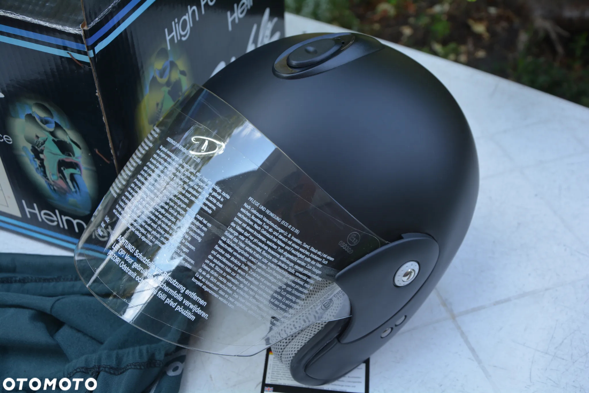 Kask Firmy Diablo rozmiar M  nowy - 2