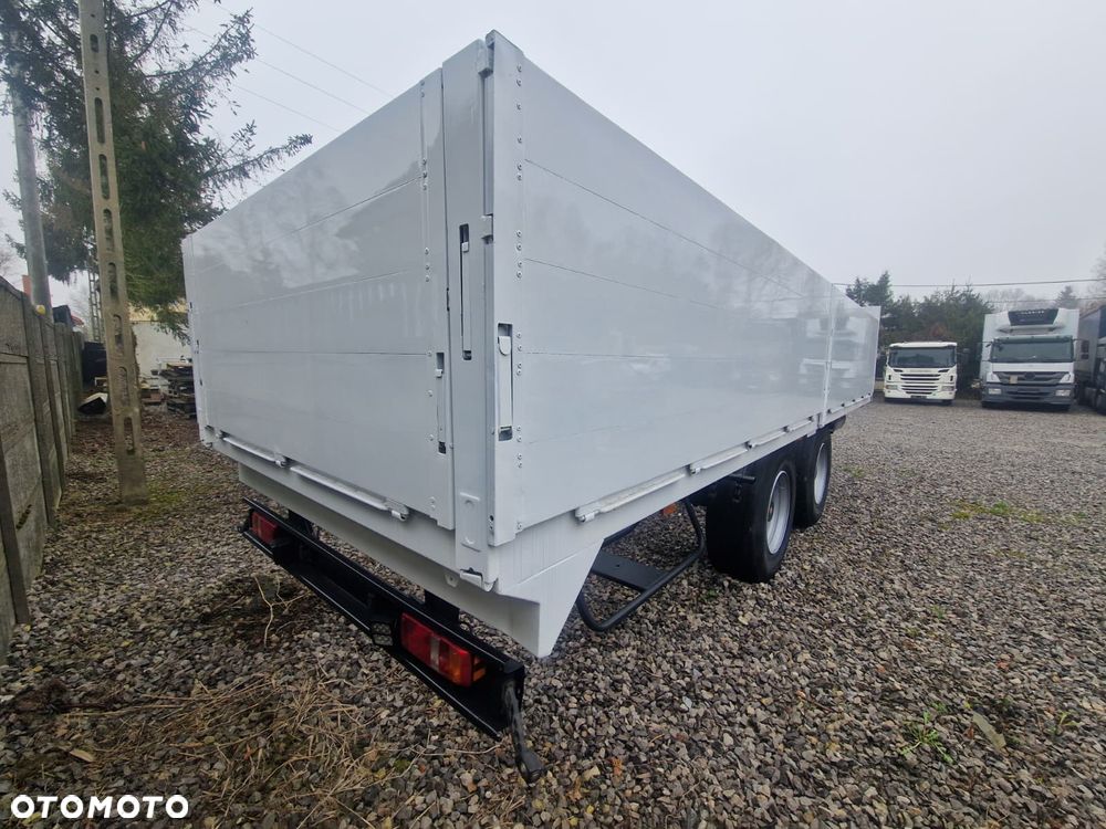 Dinkel DTAP 18000 Przyczepa Tandem Z Niemiec Skrzynia Burtowa Budowlanka - 4