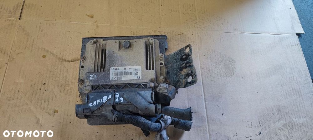 OPEL ZAFIRA B KOMPUTER STEROWNIK SILNIKA 0281012549 1.9 CDTI - 1