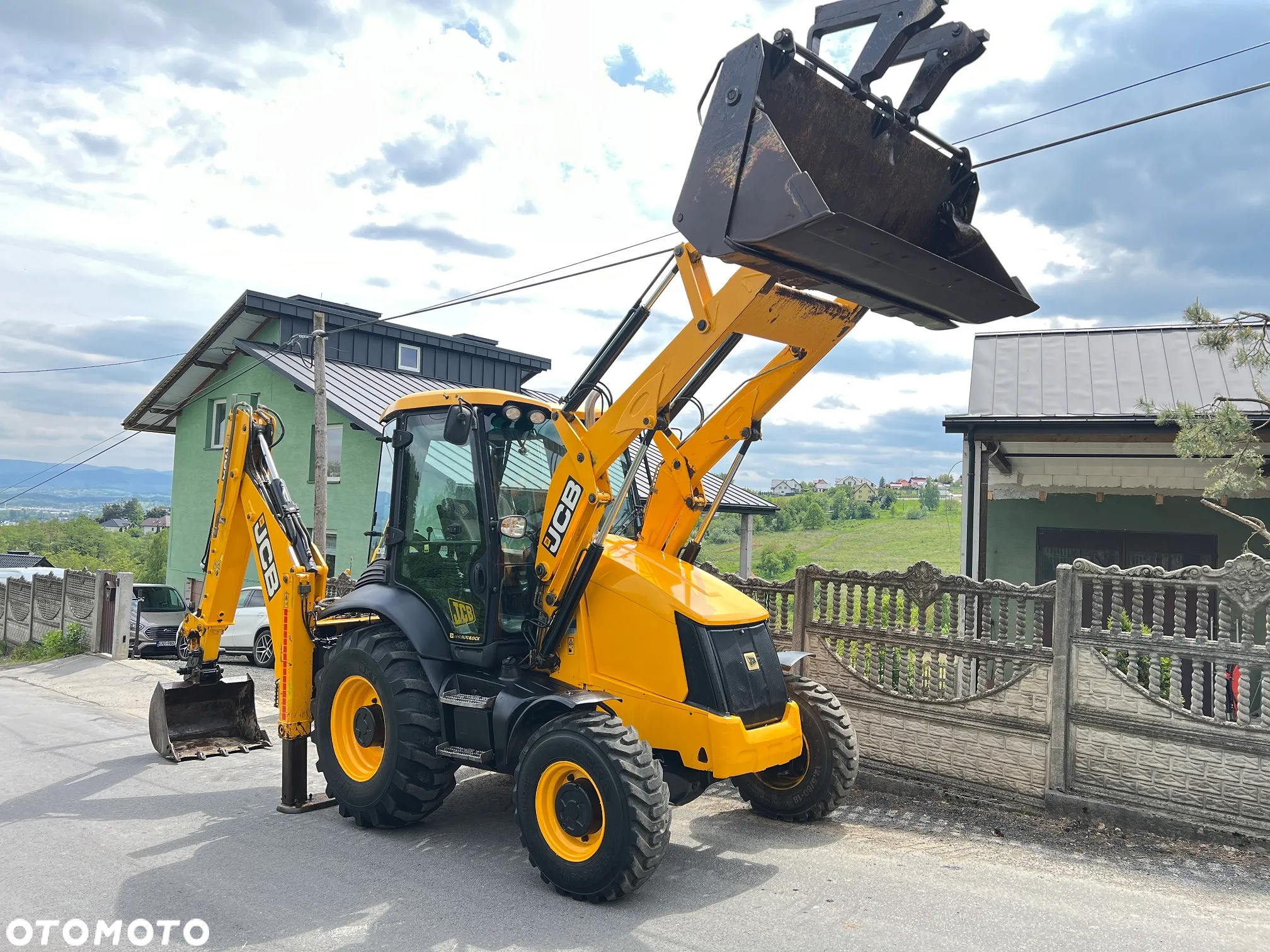 JCB 3 CX * Koparko Ładowarka JCB 3CX * Powershift * Torquelock * Stan PERFEKCYJNY * - 10