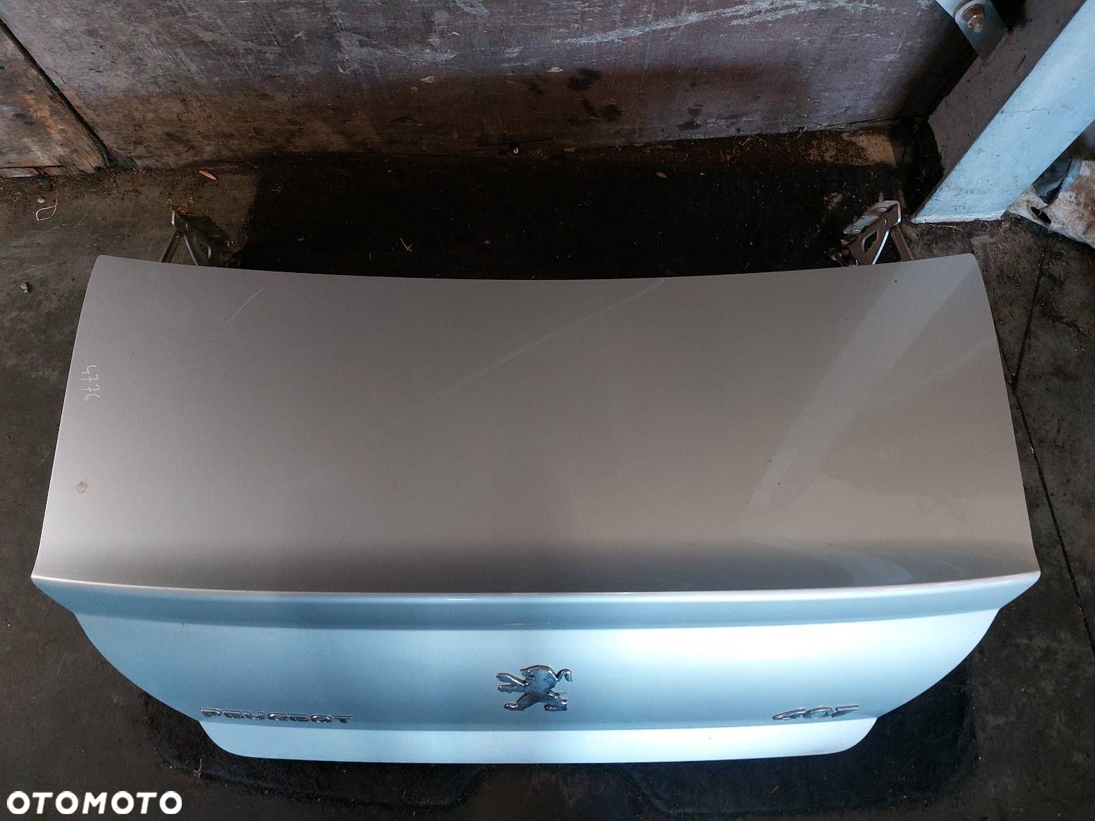 KLAPA BAGAŻNIKA PEUGEOT 407 SEDAN EZRC - 2