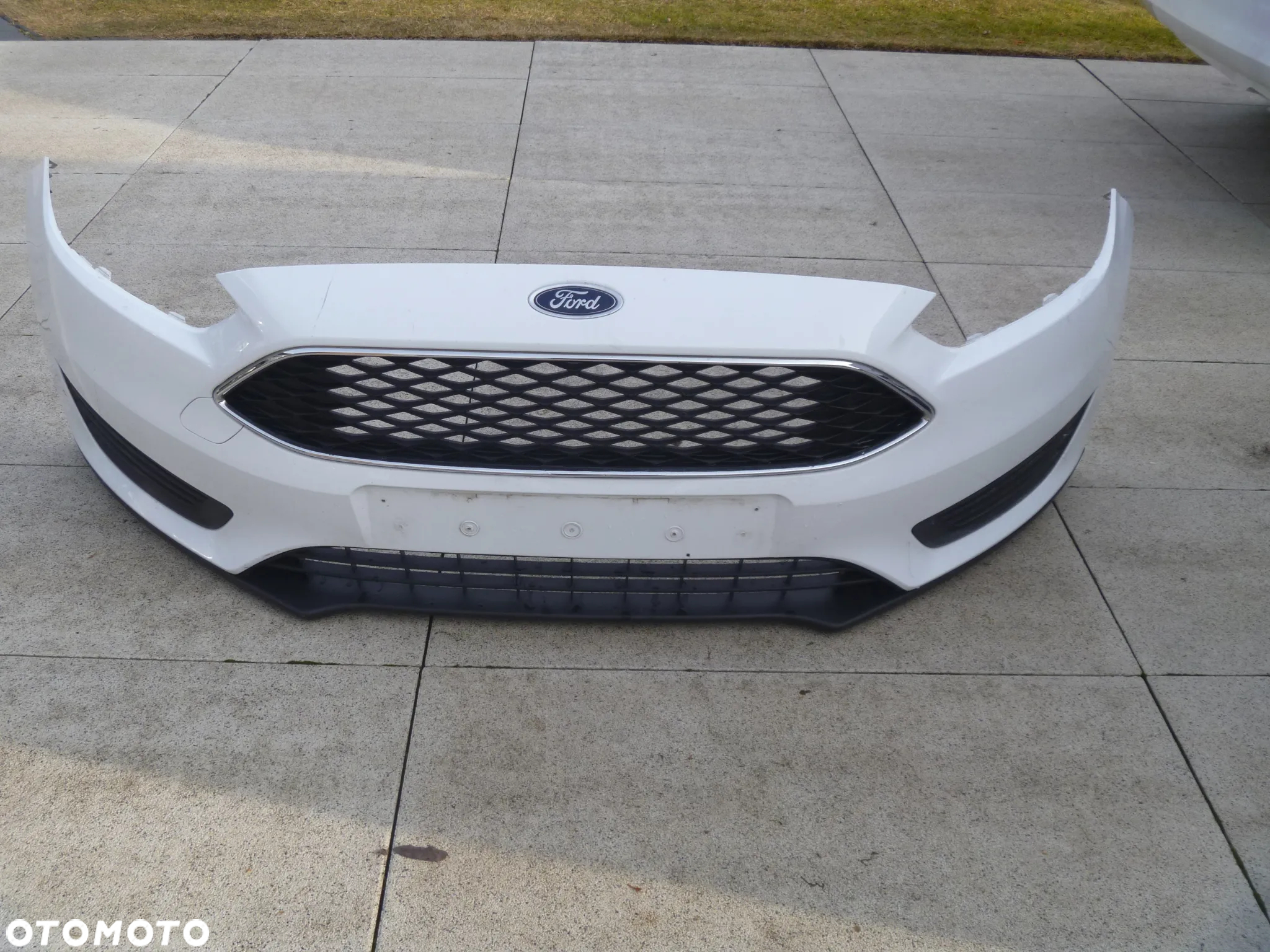 FORD FOCUS MK3 LIFT ZDERZAK PRZEDNI ATRAPA KRATKI ORYGINAŁ - 7