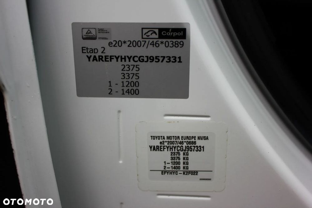 Toyota Proace City CHŁODNIA 1.5D-4D 102KM LONG L2 3 Osobowy - 35