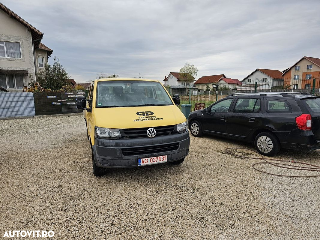 Volkswagen Transporter 2.0 TDI - DOKA - 7 locuri + bena - AC - 7