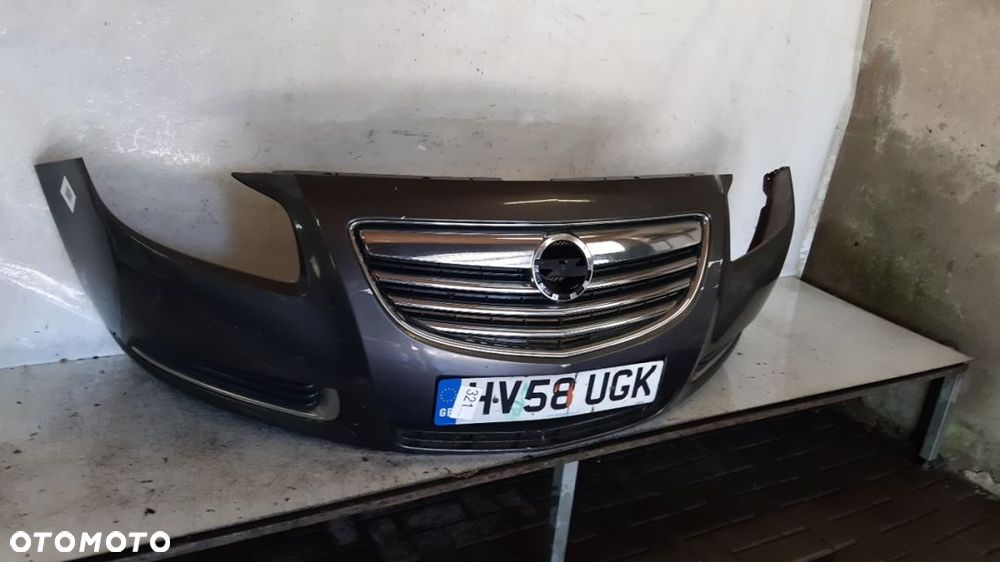 $ ZDERZAK PRZÓD PRZEDNI DO OPEL INSIGNIA A Z177 SZARY - 2