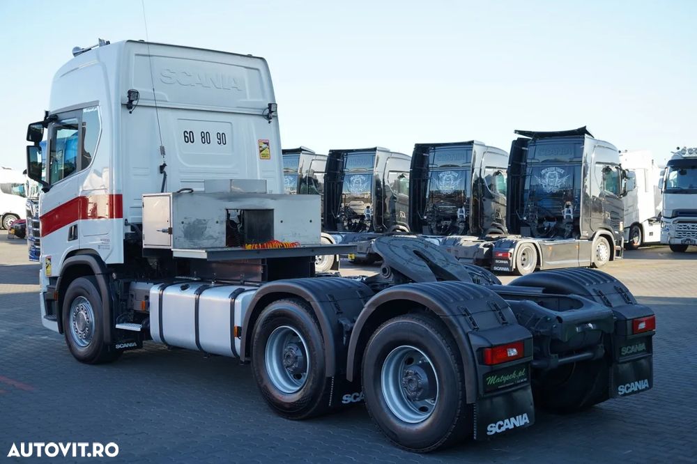 Scania R 730 / V8 / 6x4 / DMC: 180.000 KG / RETARDER / EURO 6 / - 6