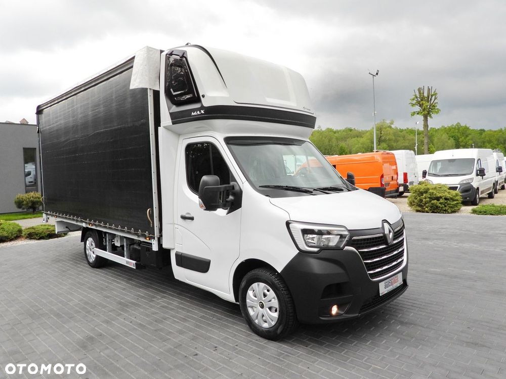 Renault MASTER  PLANDEKA 10 PALET WEBASTO TEMPOMAT LEDY PNEUMATYKA KLIMATYZACJA  165KM - 5