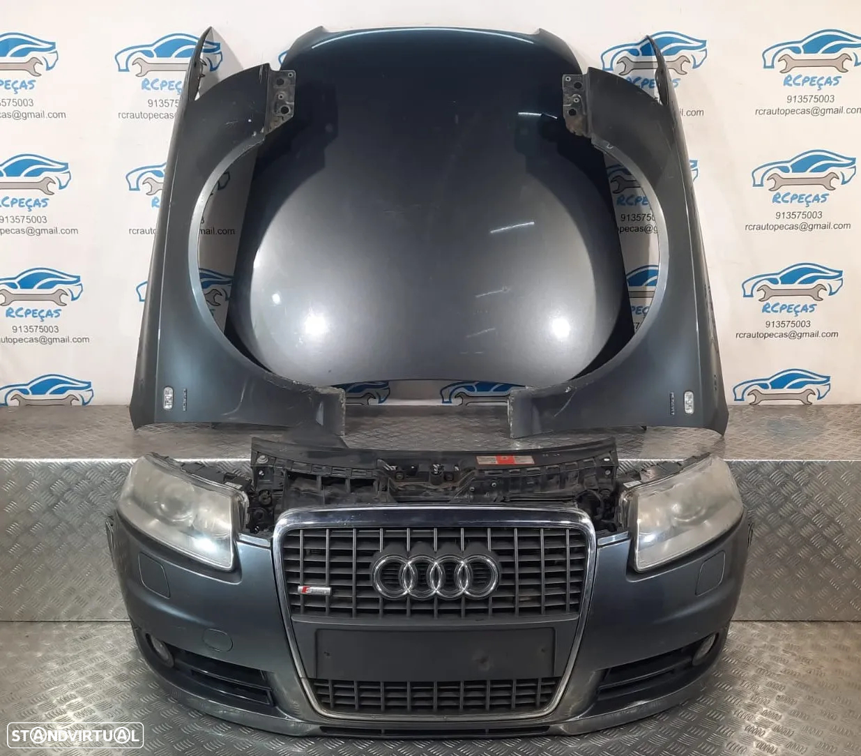 FRENTE COMPLETA AUDI A6 C6 SLINE S-LINE DIESEL XENON - 10