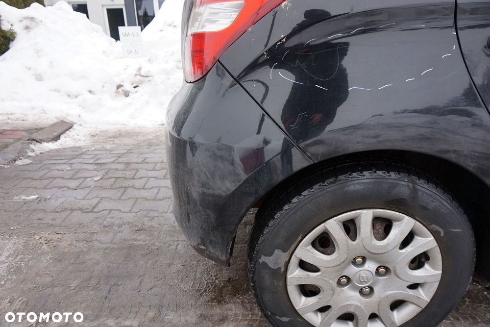 ZDERZAK TYLNY I20 I 5D HB FR  CZARNY HYUNDAI 2008-2012 - 3