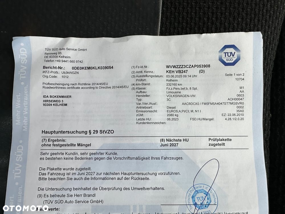 Volkswagen Passat 2.0 TDI DPF BlueMotion Technology Comfortline - 10