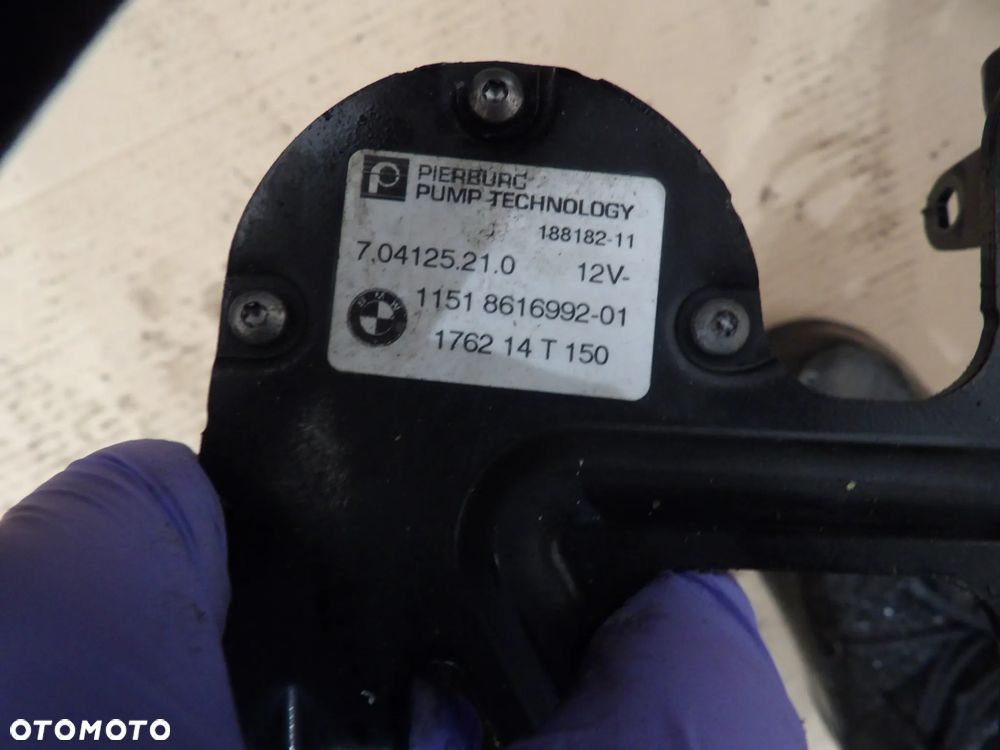 BMW - F20 - DODATKOWA POMPA WODY , PREWODY - 8616992 - 2