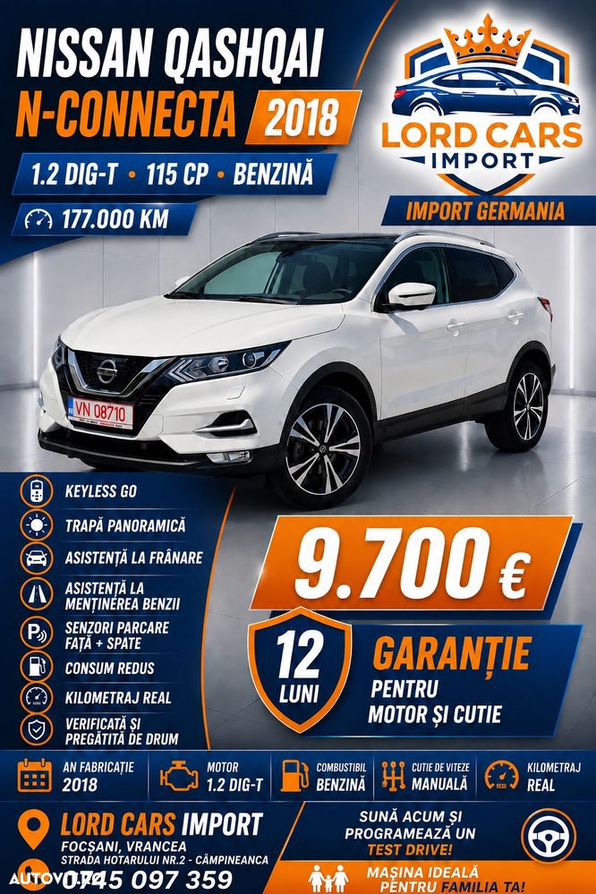Nissan Qashqai 1.2 DIG-T Start/Stop N-Connecta - 1