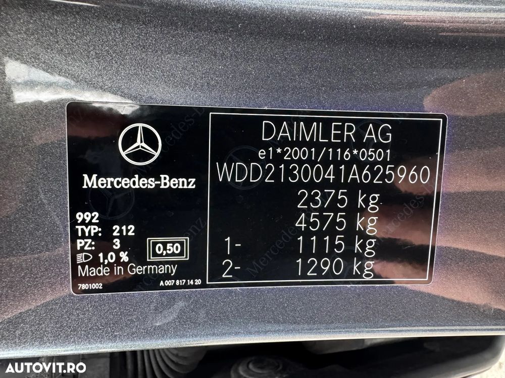 Mercedes-Benz E 220 d 9G-TRONIC Sportstyle Edition - 27