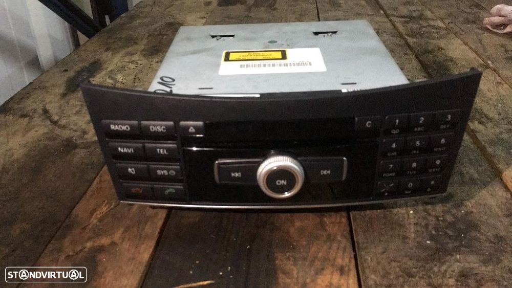 Rádio Mercedes E220 2011 Coupé W207 Ref.: A2129009507 - 1