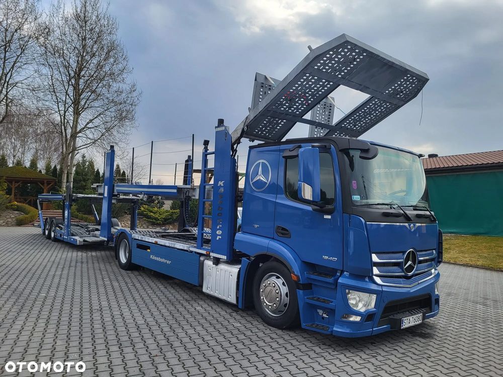 Mercedes-Benz Actros 1840 Kässbohrer Autotransporter Lora Krajowa Niski Przebieg! - 1
