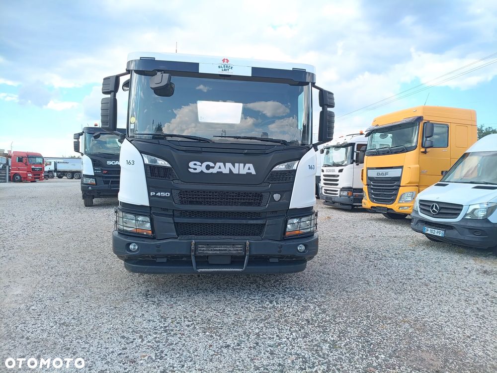 Scania P 450, 6x2 Sprowadzone,trzecia skrętna,przód resor - 2