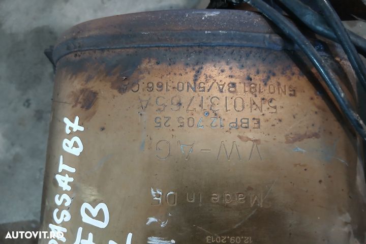 Filtru de particule 5N0131765A 5N0131765A Volkswagen VW Passat B7 [20 - 3