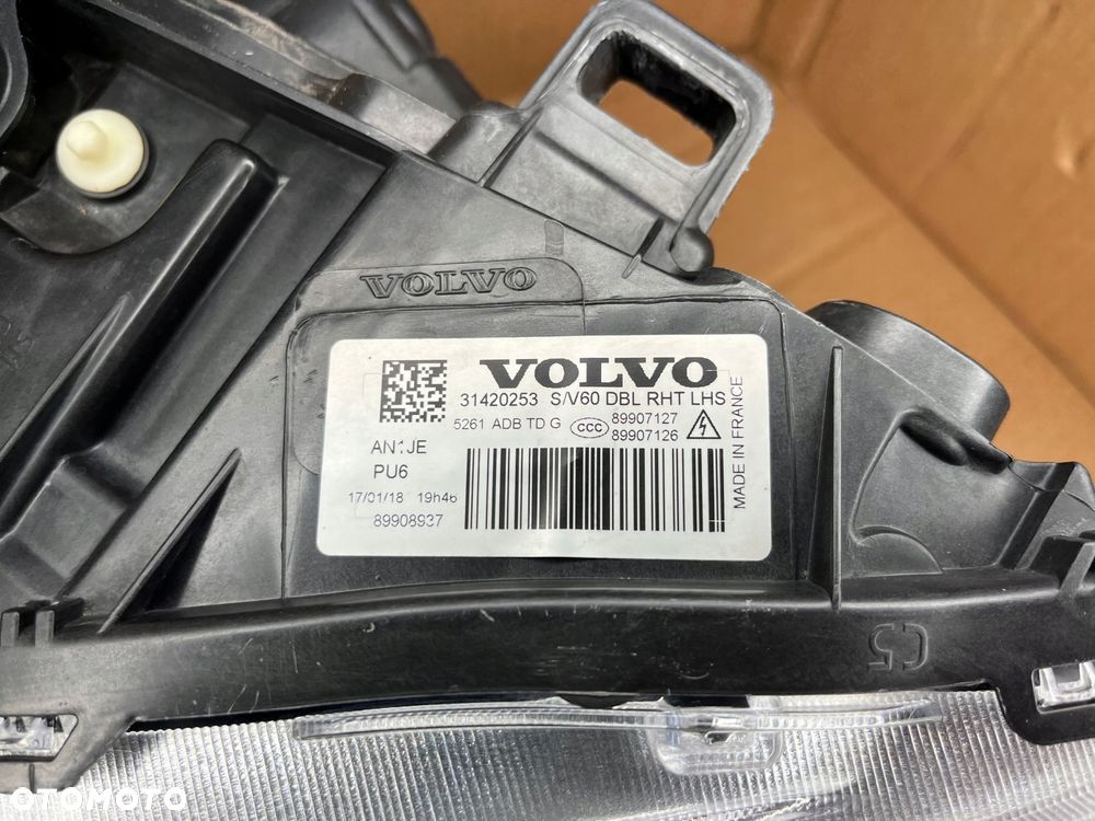 lampa lewa przednia volvo v60 s60 idealna - 5