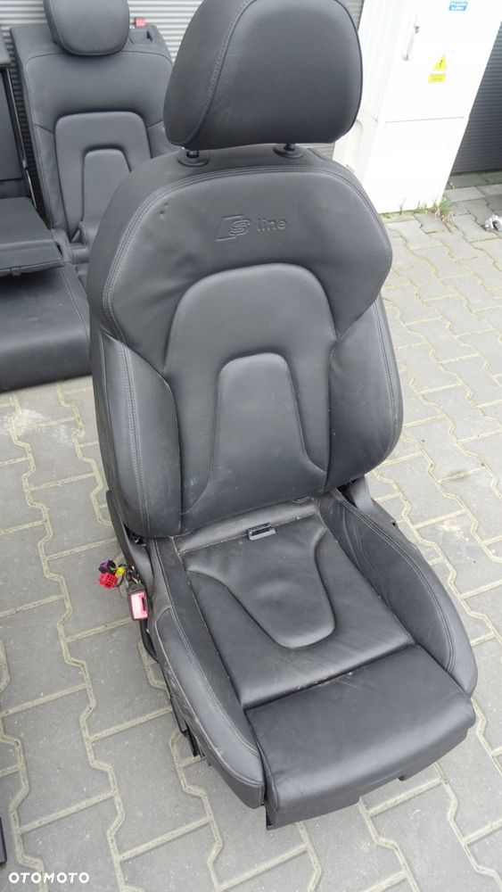 kpl fotele fotel kanapa skóra audi a5 8t coupe 3d s-line - 4