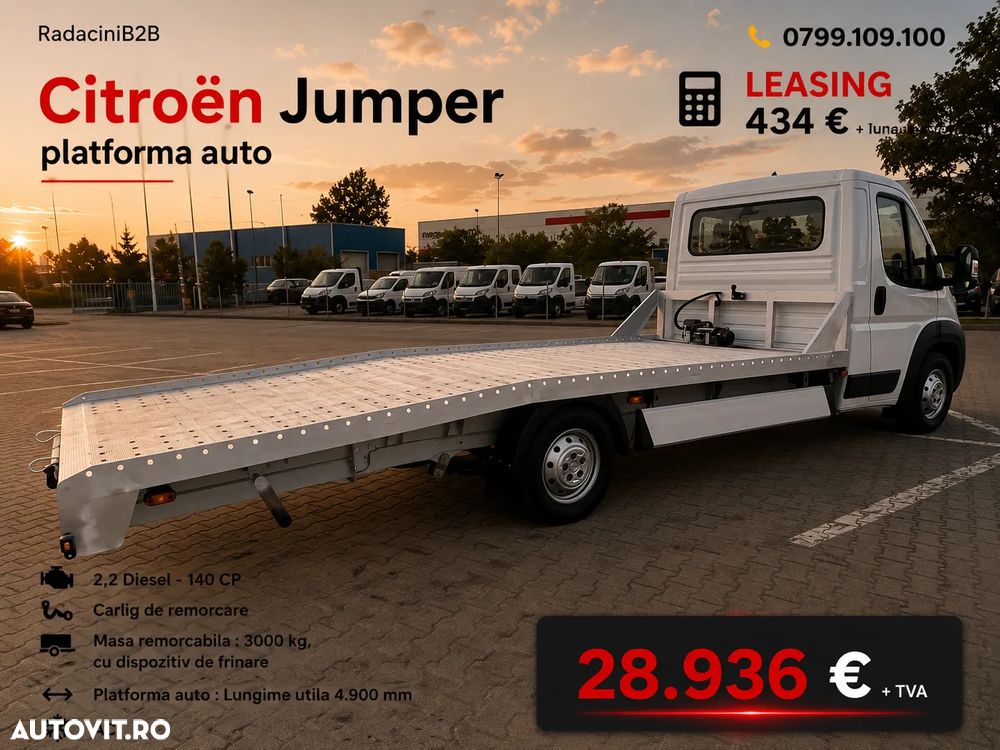 Citroën Jumper paltforma auto - 9