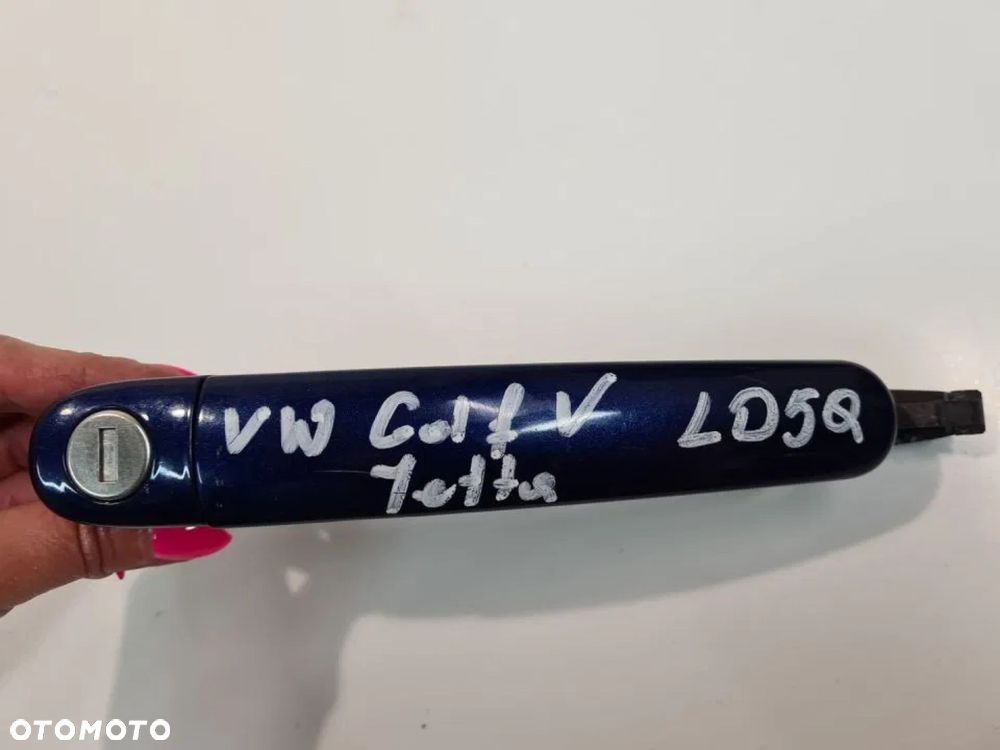 KLAMKA LEWY PRZÓD VW GOLF V JETTA LD5Q 3B0837207 - 5