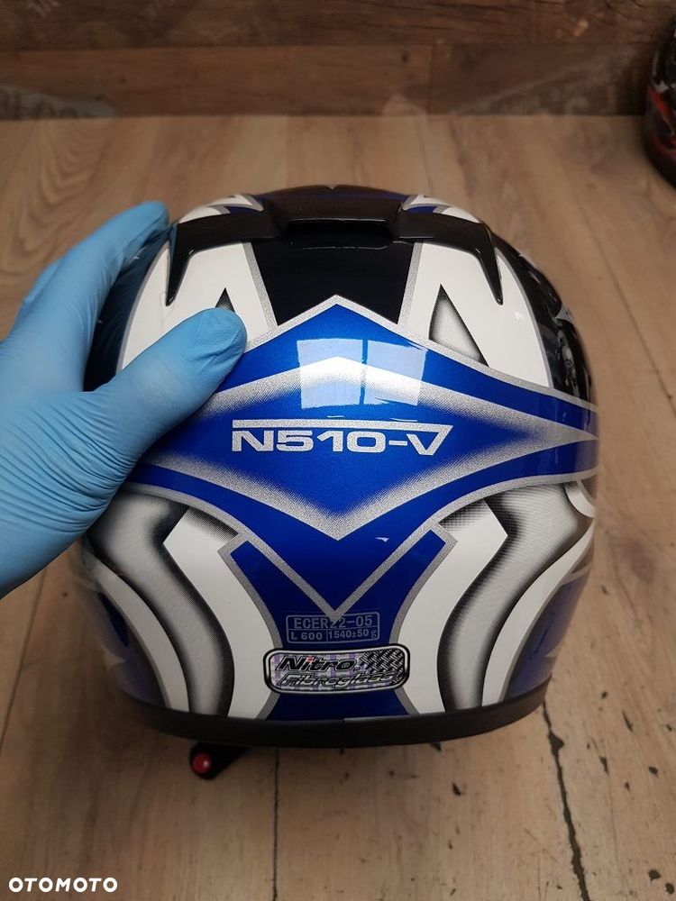Kask motocyklowy Nitro Racing N510-V rozmiar L 60 - 10