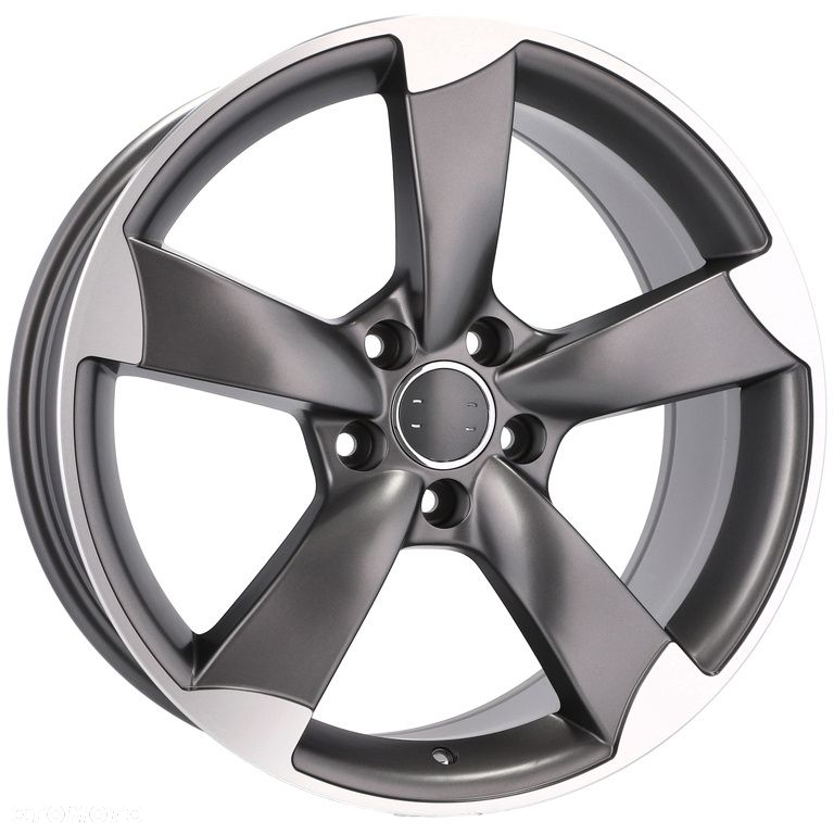 4x Felgi 18 m.in. do AUDI S4 A5 A6 S6 A8 E-TRON Q5-e Q7-e Q8 Q3 - BK217 (IN5069) - 10