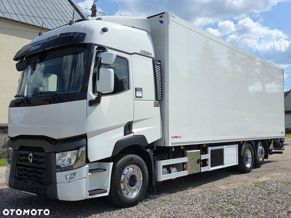 Renault T 440 / CHŁODNIA / SCHMITZ / WINDA / 6×2 /  21 EUROPALET / SYPIALKA / 3 OSIE / 13 LITROWY  SILNIK /  PRZEBIEG 270 TYŚ / ALUSY / AUTOMAT / JAK NOWA / E6 / SPROWADZONA / - 25