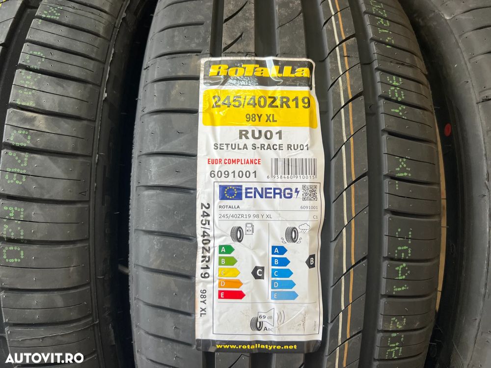 4 anvelope vara 245-40-19 si 275-35-19 BMW F10 F11 OPEl Mercedes E class BMW G30 E class W212 W213 - 2