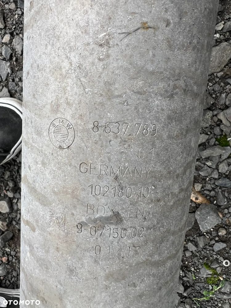 Tłumik środkowy końcowy wydech rura BMW 3 F30 1.5 8624425 - 7